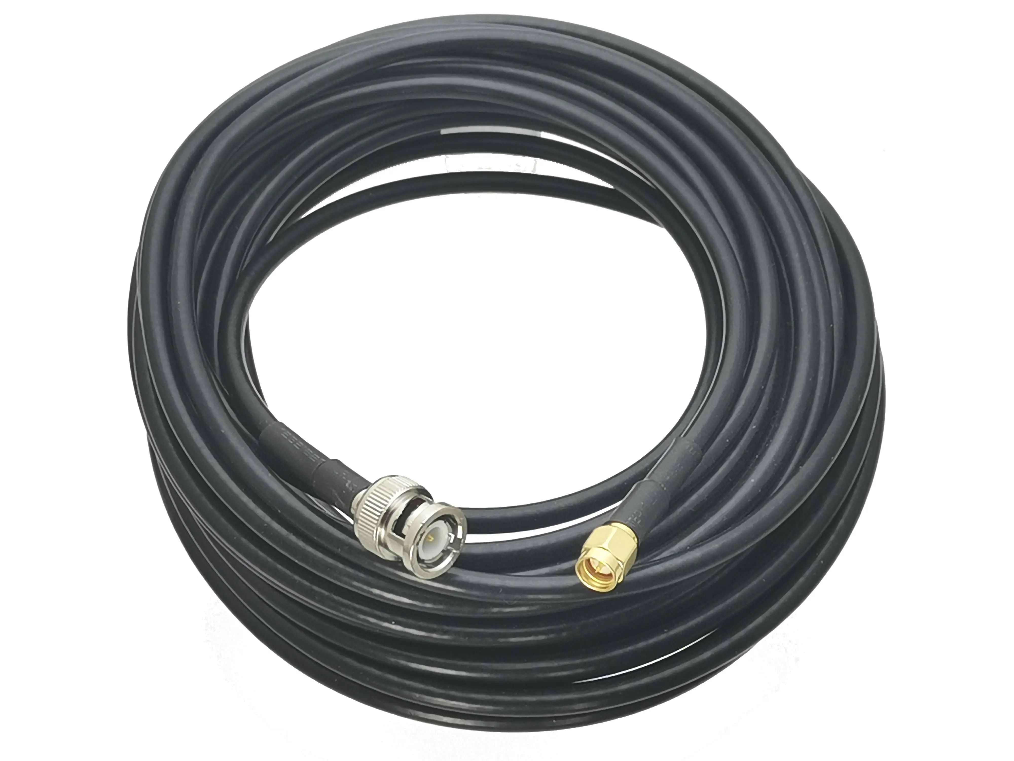 RG58 кабель BNC штекер SMA Разъем RF коаксиальный джемпер pigtail прямой 6 дюймов ~ 20