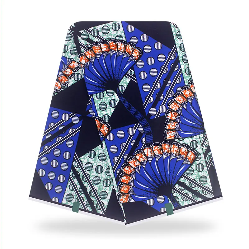 

Blesing New High Quality 100% Cotton African print fabric 2020 tissue wax African fabric for dresses