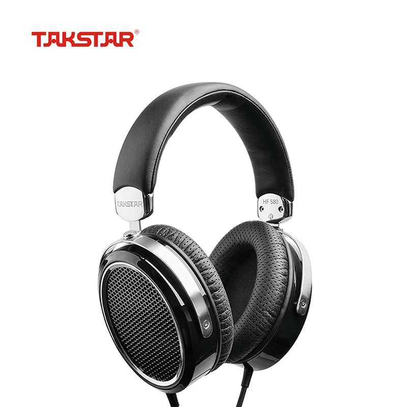 Takstar HF580 Hi Fi плоская гарнитура ультрабольшая диафрагма с низким уровнем искажений