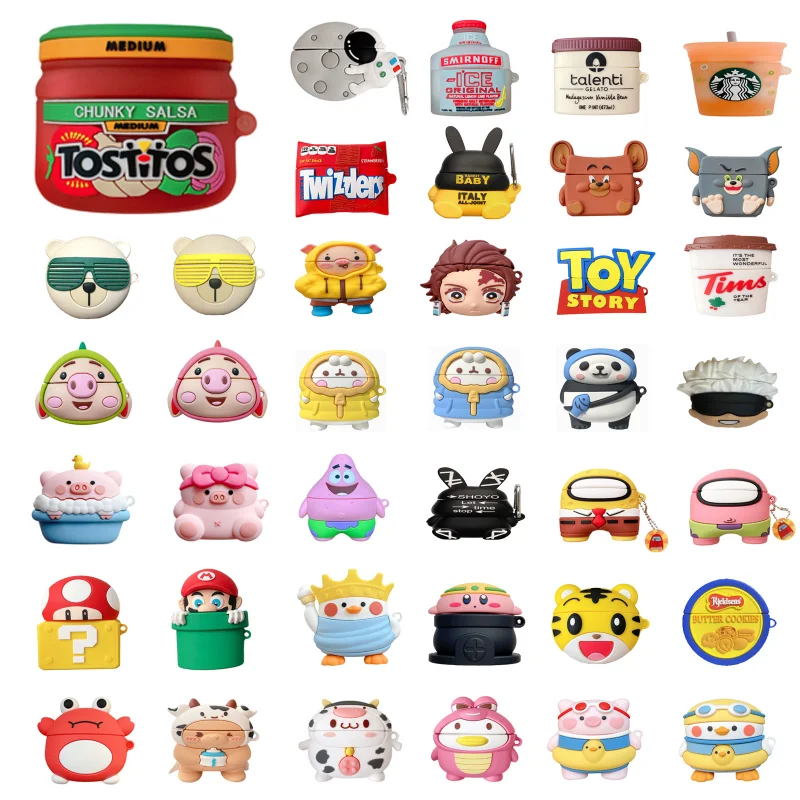 

Welcome Drop Shipping Fashion Designs 3D Pretty Cute Silicone for Airpods 2 Cases Cover Case for Airpod Pro/3