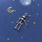 MODIAN простой звено цепи ожерелье для женщин 925 стерлингового серебра Винтаж винт подвеска с кулоном-роботом, хорошее ювелирное изделие, 2020 дизайн