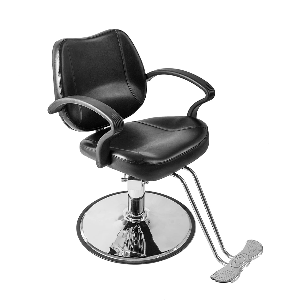 

8801 Beauty Salon Chair Salon Chair Woman Barber Chair Black 82.5 x 60 x 86cm US warehouse