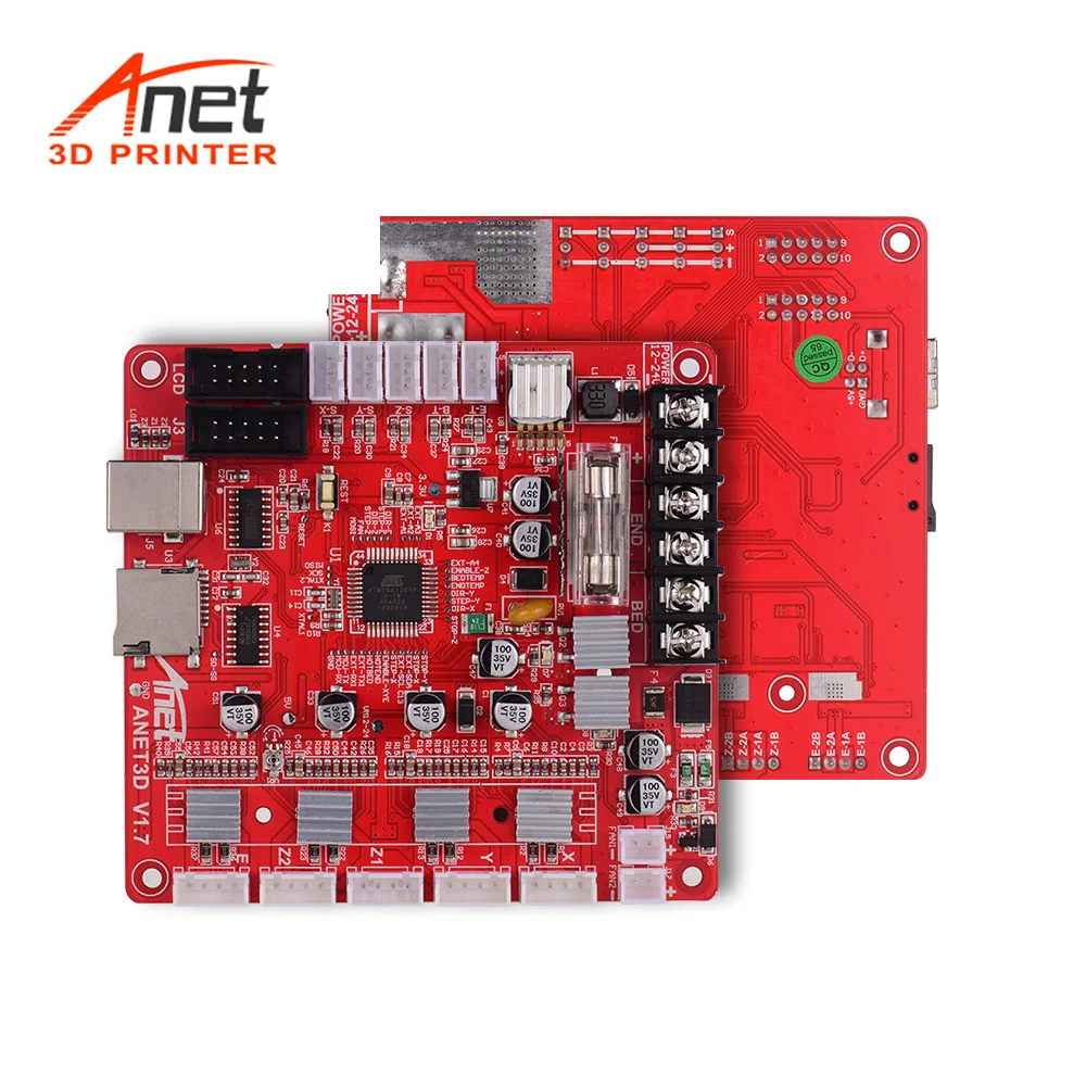Anet A1284 Base V1.7 базовая плата управления материнская для A8 Plus DIY самостоятельная