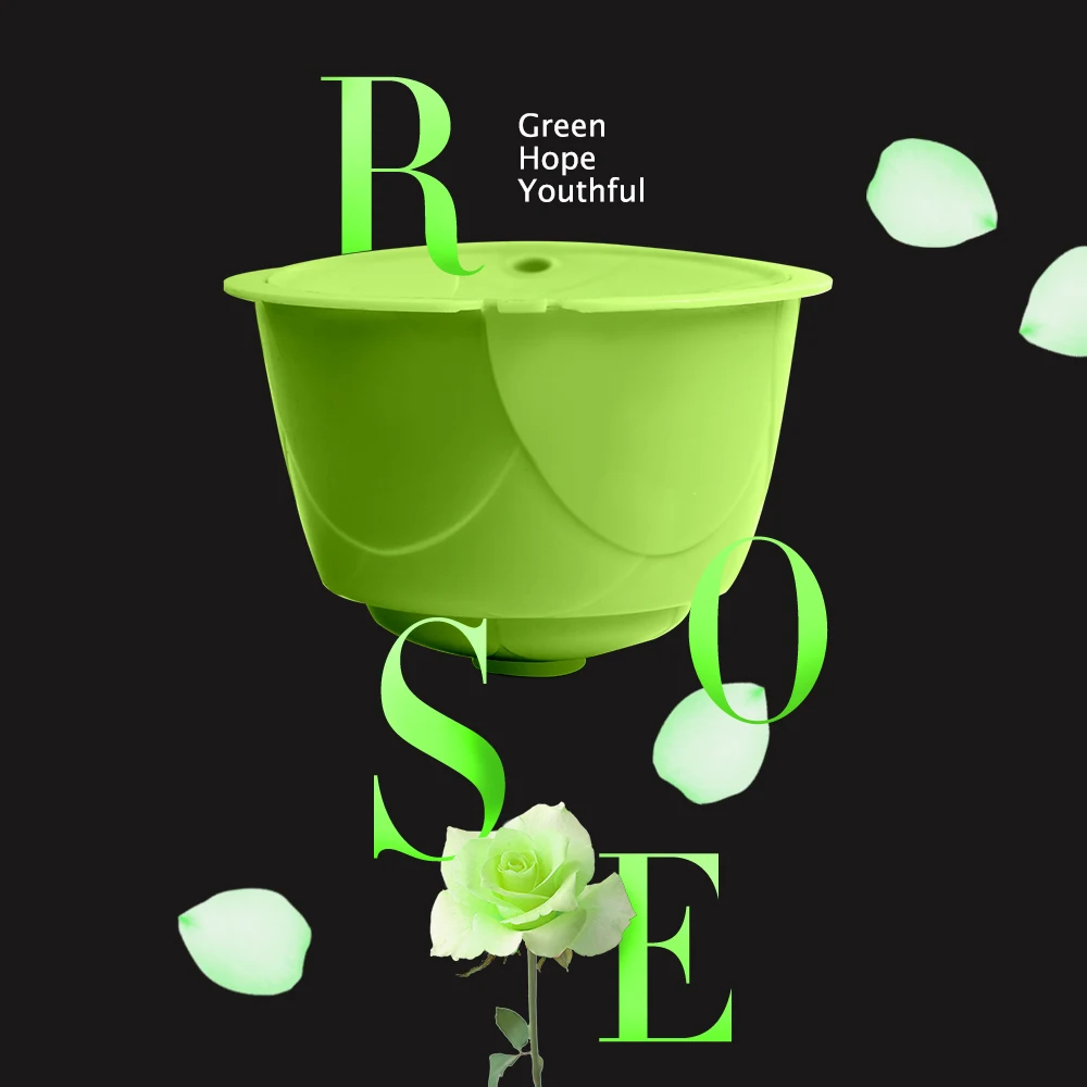 Green Для Dolce Gusto 3rd поколения Кофе Capsule чашка фильтра многоразового многоразовые Кофе dripper Чай корзины заполнить Структура фильтр капсулы для кофемашины - Цвет: Green
