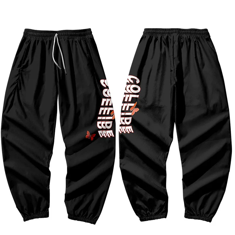 

Collide Printed Men Japanese Style Pocket Cargo Pants Joggers Harajuku Sweatpant Hip Hop Trousers Plus Size 6XL