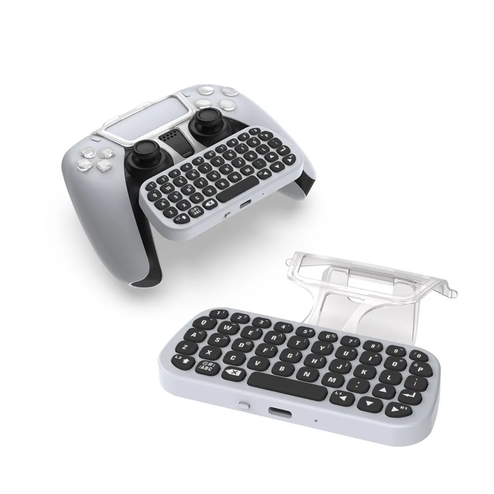 Wireless Keyboard For PS5 Controller Bluetooth-com External Chat Voice Bluetooth Playstation 5 Game Access | Электроника