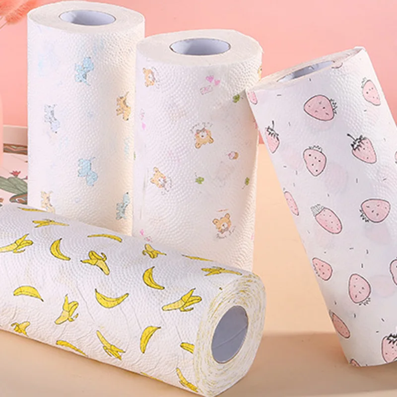 2 рулона одноразовое тряпичное полотенце антипригарное масло для очистки воды