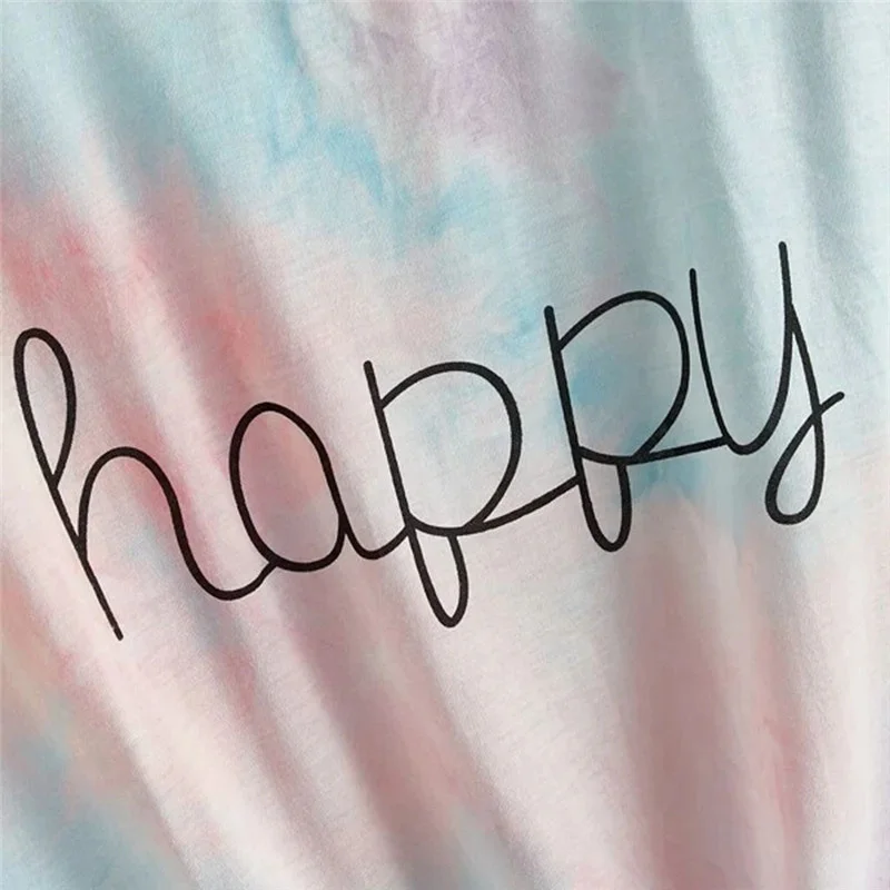 

Summer Women Gradient Tie DyeT Shirt Sexy Printing Tie dyeing Short sleeve Slim Tee Shirt tops Club Streetwear tshirt Best Hot