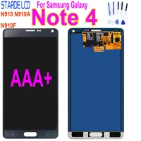 high quality lcd for samsung galaxy note 4 n910 n910a n910f n910h lcd display touch screen digitizer assembly tools
