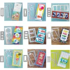 Длинные этикетки, металлические Вырубные штампы для скрапбукинга, искусственный трафарет, новинка 2021, сделай сам, карточка, форма, модель, ремесло, украшение