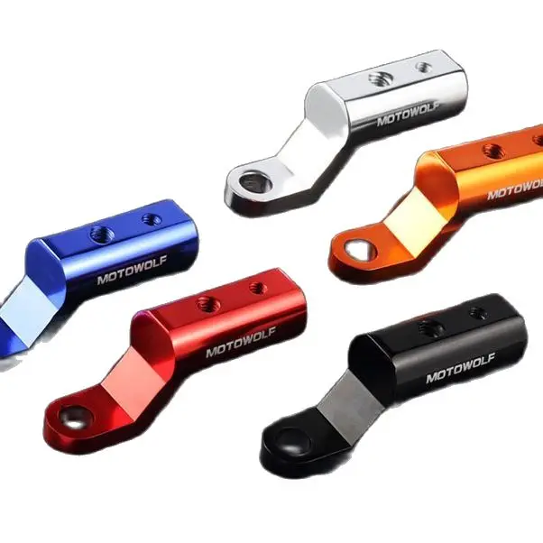 Удлиненный кронштейн для зеркала заднего вида мотоцикла или велосипеда с