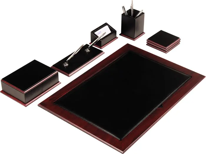 

GIPTA 7105 NATURE 7 PIECE WOODEN WOOD DESK KIT-BLACK