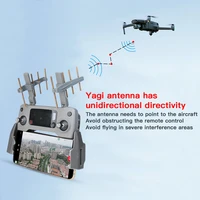 2 4ghz lightweight outdoor silicone durable range extender plug and play portable signal booster yagi antenna for mavic mini air