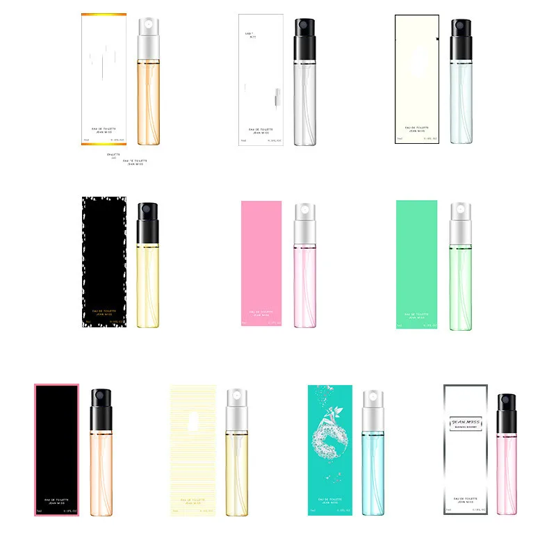 3 мл мульти-виды распылитель Parfume Красивая посылка Женская Parfum Мода Леди Цветок фруктовый аромат длительный дезодорант