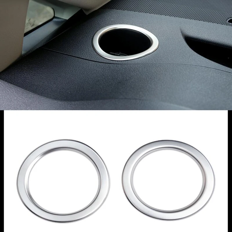 Для Мерседес Бенц Вито 2017 2 шт. ABS хромированный автомобильный держатель стакана