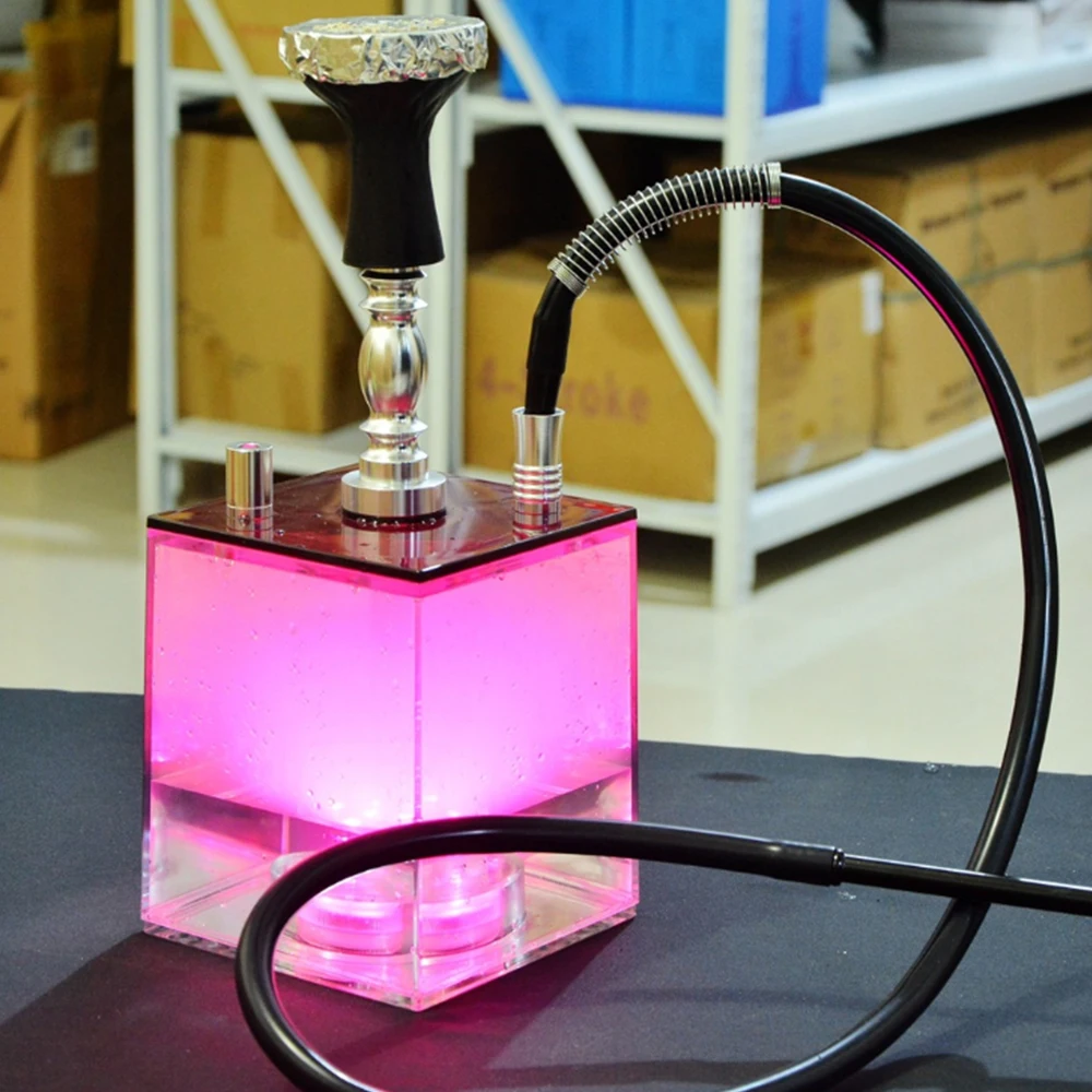 2019 набор арабского акрилового кальяна кальян светодиодная подсветка уголь Tigela