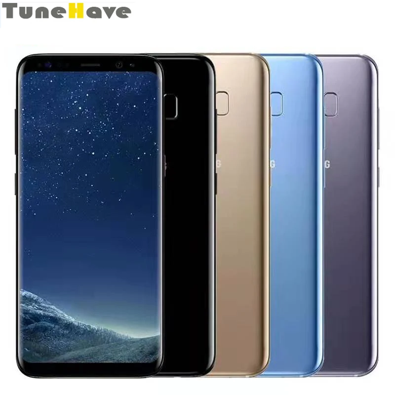 Разблокированный телефон Samsung Galaxy S8 Plus G955U/G955F 99% дюйма 4 Гб ОЗУ 64 ПЗУ Восьмиядерный