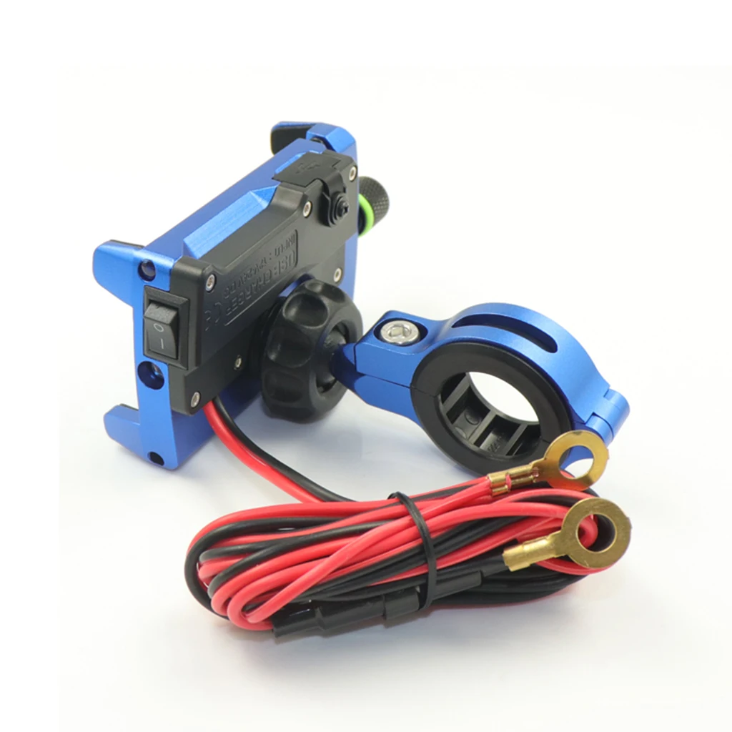 Велосипедные держатели для телефонов быстрая зарядка через USB вращение на 360 °