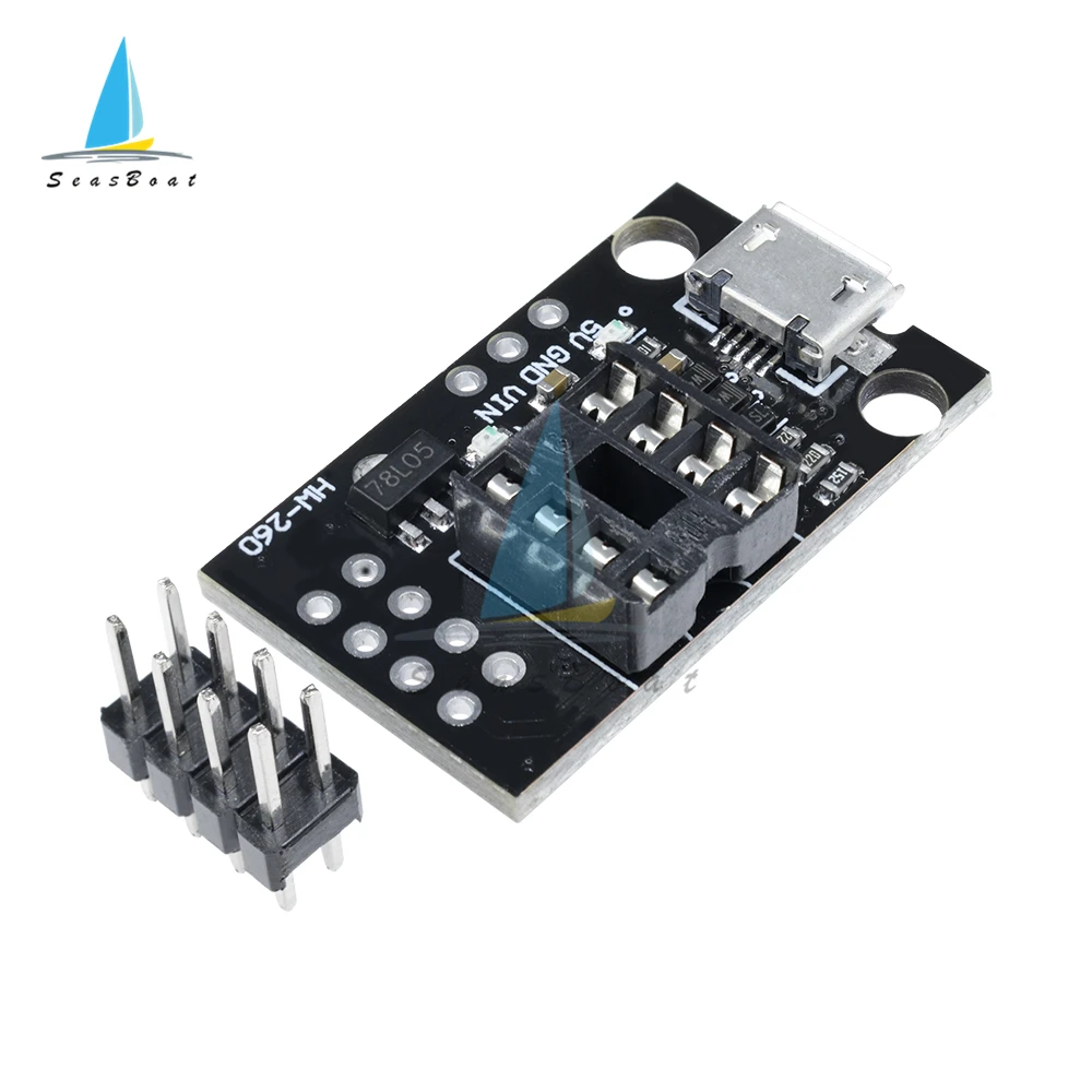 Плата разработки ATTINY синяя черная TINY85 Digispark Kickstarter Micro модуль ATTINY85 для Arduino IIC I2C USB |
