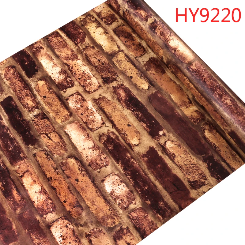 Недорогие качественные обои с изображением кирпича виниловые эффектом