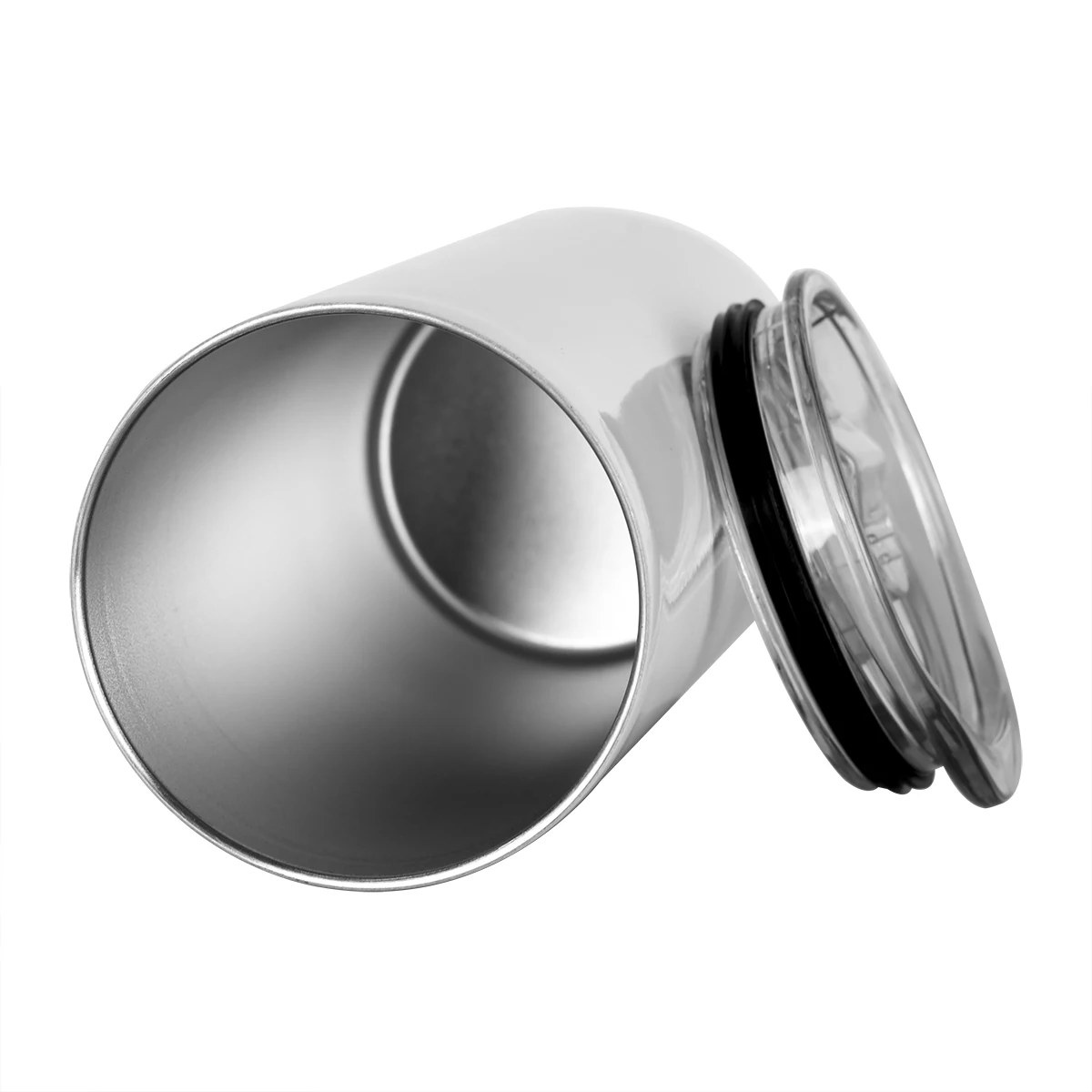 15oz пригодный для сублимационной печати прямые узкие стакан с крышкой