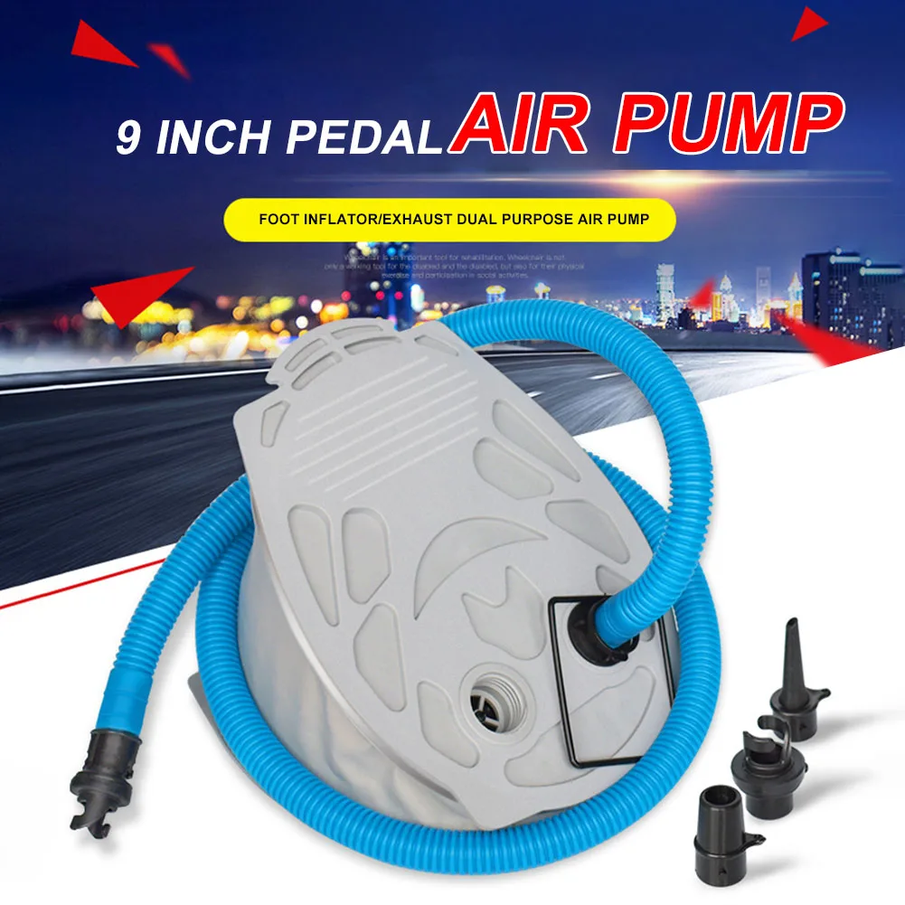 Практичные уличные кемпинговые матрасы с 3 адаптерами детские игрушки ножной