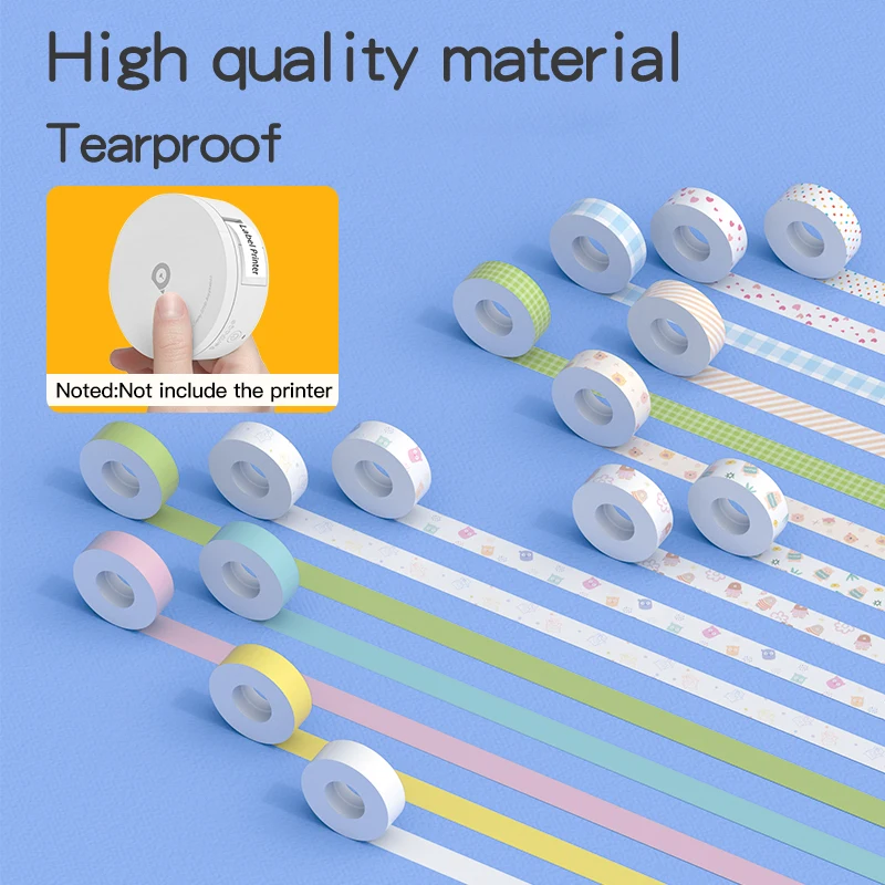 L1 официальный лента белый цветной прозрачный стикер липкая наклейка с штрих