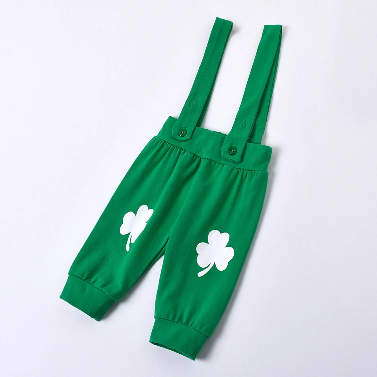 

St. Patrick's Day Baby Boys Girls Long Sleeve Printed Romper+Pants Outfit Set Toddler Infant baby kids clothes set outfits
