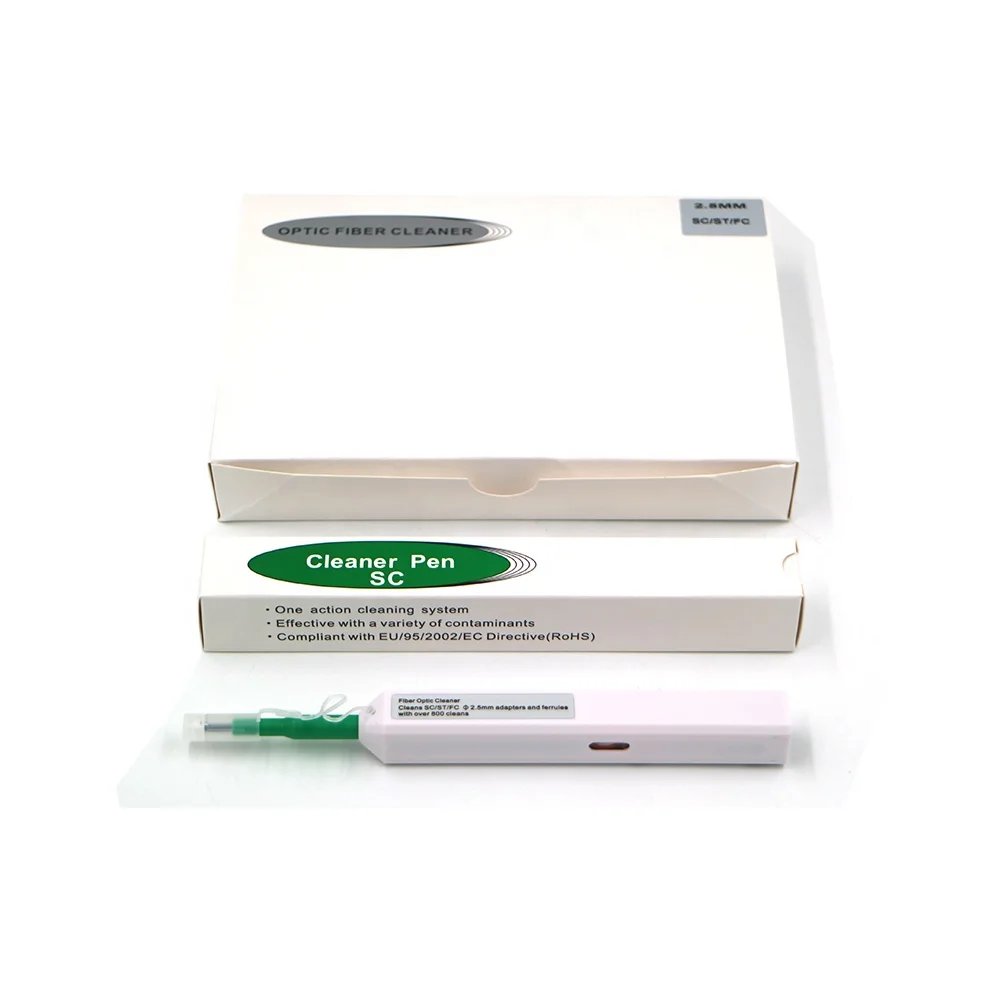 Ручка для чистки оптоволокна 1 25 мм LC 2 5 SC оптоволоконного соединителя FC ST