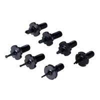 7pcs front sight post body assortment replacement kit steel sight configurations tactical hunting shotgun accessories