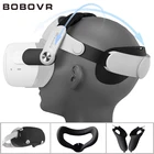 BOBOVR M2 ремень F2 для Oculus Quest 2 объектив вентилятора без тумана Halo ремень защитный чехол C2 крышка ручки для Oculus Quest2 аксессуары