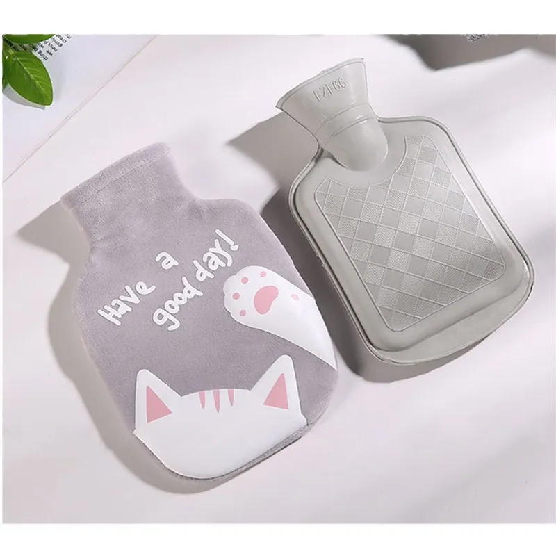 Стирающаяся грелка для рук Saim плюшевая сумка студентов мультяшная бутылка