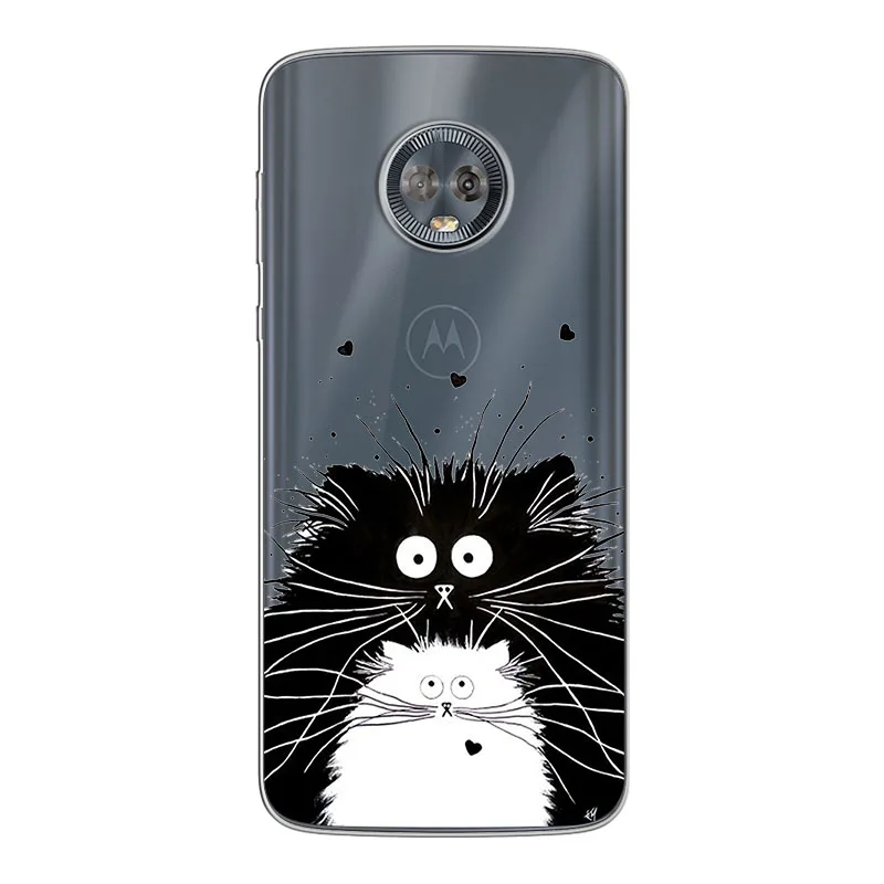 Чехол ciciber для телефона Motorola Moto G6 ONE C Z2 Z3 G5 G4 G5S P30 E3 E4 E5 Plus Play Power X4 M мягкий чехол из