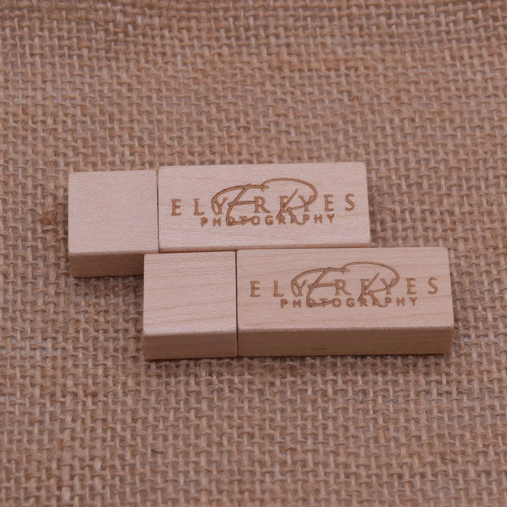 USB-флеш-накопитель из бамбукового дерева флешка с индивидуальным логотипом 3 0 Гб