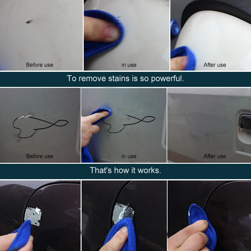 Автомобильный артефактный светильник Ремонтный воск с царапинами Универсальная