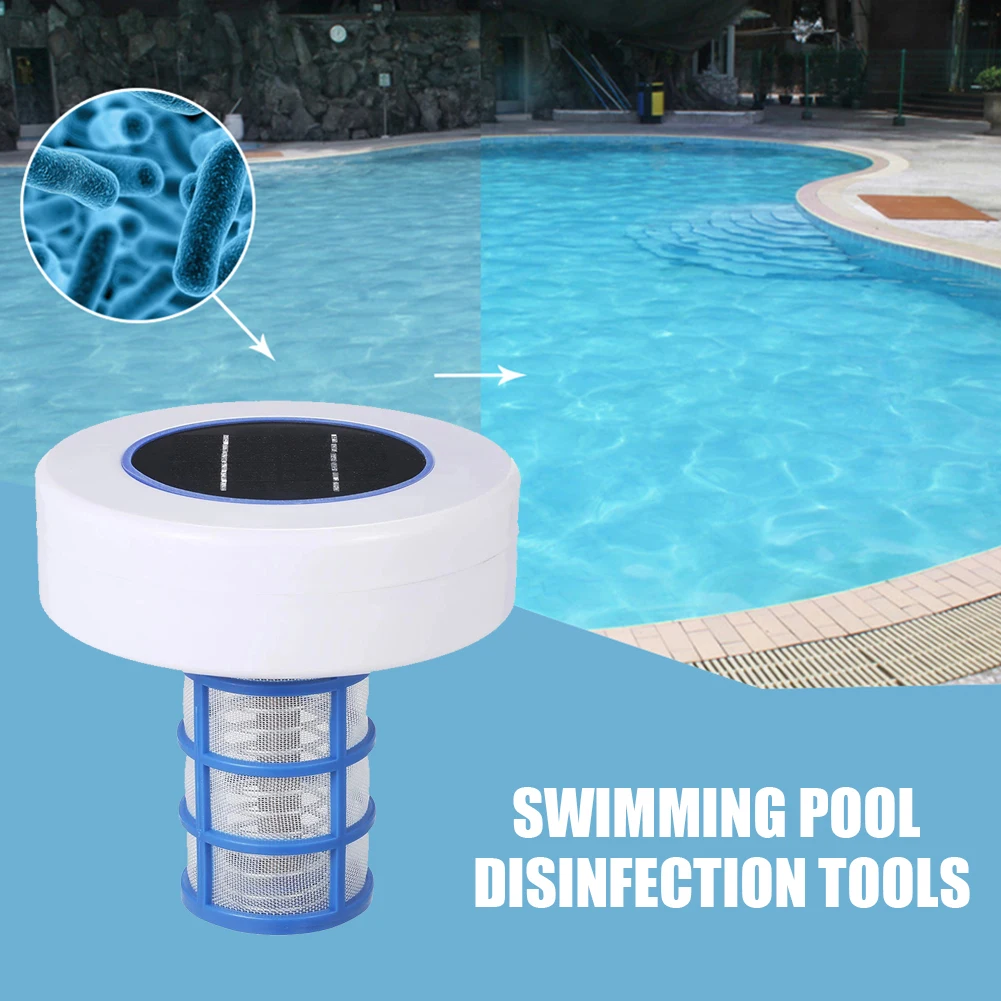 

Ионизатор воды для бассейна на солнечной батарее, очиститель воды для бассейна, снижение хлора, спа-фонтан, натуральная очистка воды