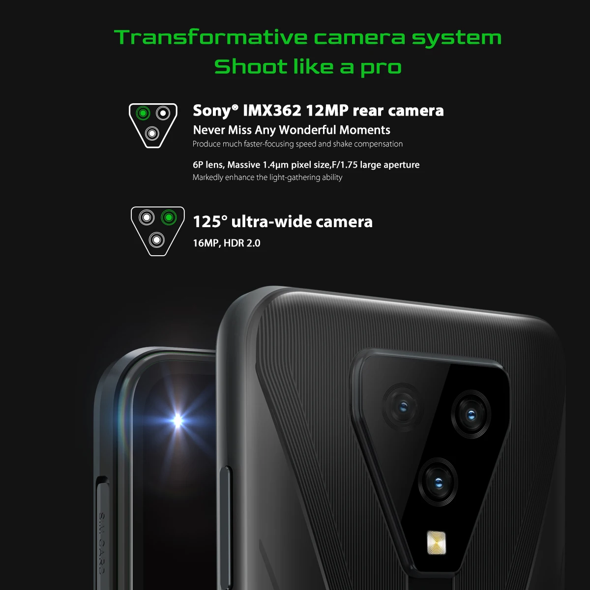 Blackview BL5000 Dual 5G Global Verison Mobile Phone 8GB+128GB 4980mAh 30W Fast Charge IP68 Waterproof Rugged Gaming Phone