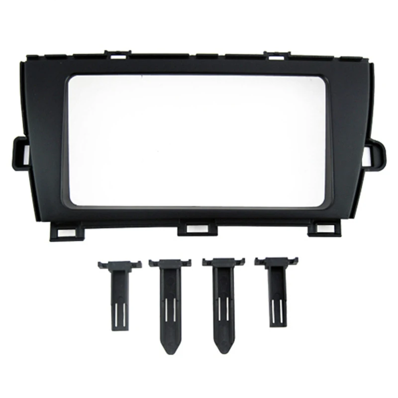 2 DIN Автомобильная рамка панель для Toyota Prius 2010 Autostereo CD отделка панели