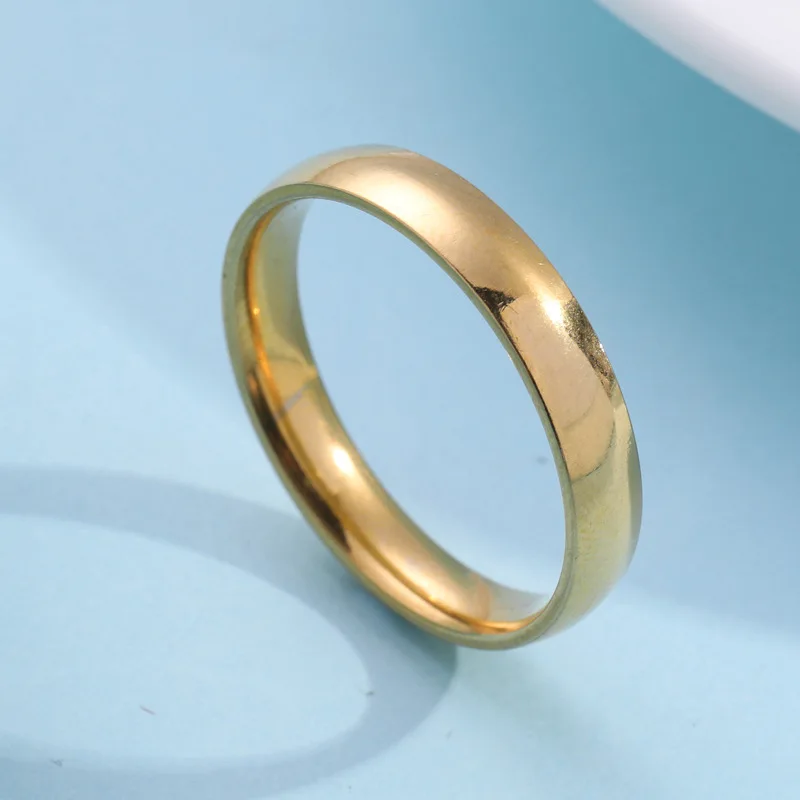 

Stainless steel two color 2020 new American style ring