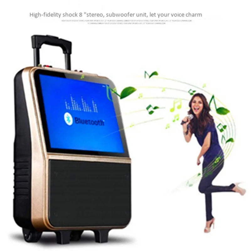 Портативный видеоплеер для караоке с Bluetooth и поддержкой Wi-Fi | Электроника