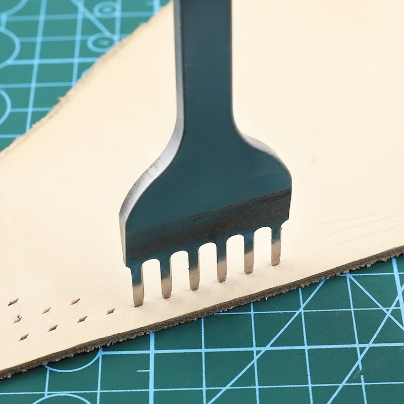 3/4/5/6 мм 4 шт./компл. долото для кожи дырокол инструмент шитья кожевенное ремесло