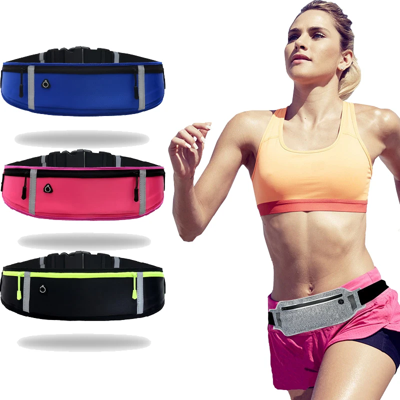 Ультратонкий спортивный ремень для бега вместительная водонепроницаемая сумка