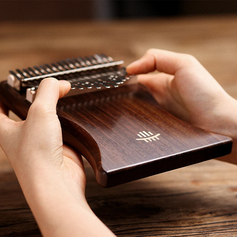 Kalimba 17 клавиш плоский палец пианино Calimba Музыкальные инструменты|Пианино| |