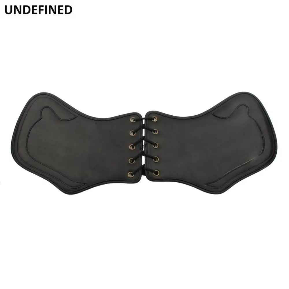 Мотоциклетные черные тепловые защитные дефлекторы из искусственной кожи для Harley