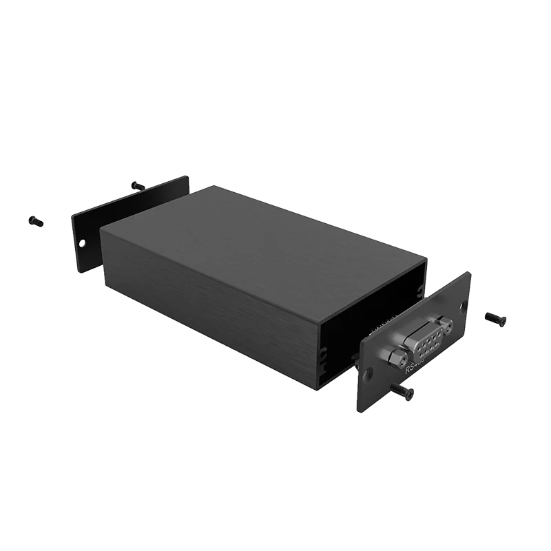 Yonggu 58W24H80L теплоотвод алюминиевый прессованный профиль PCB корпус для платы