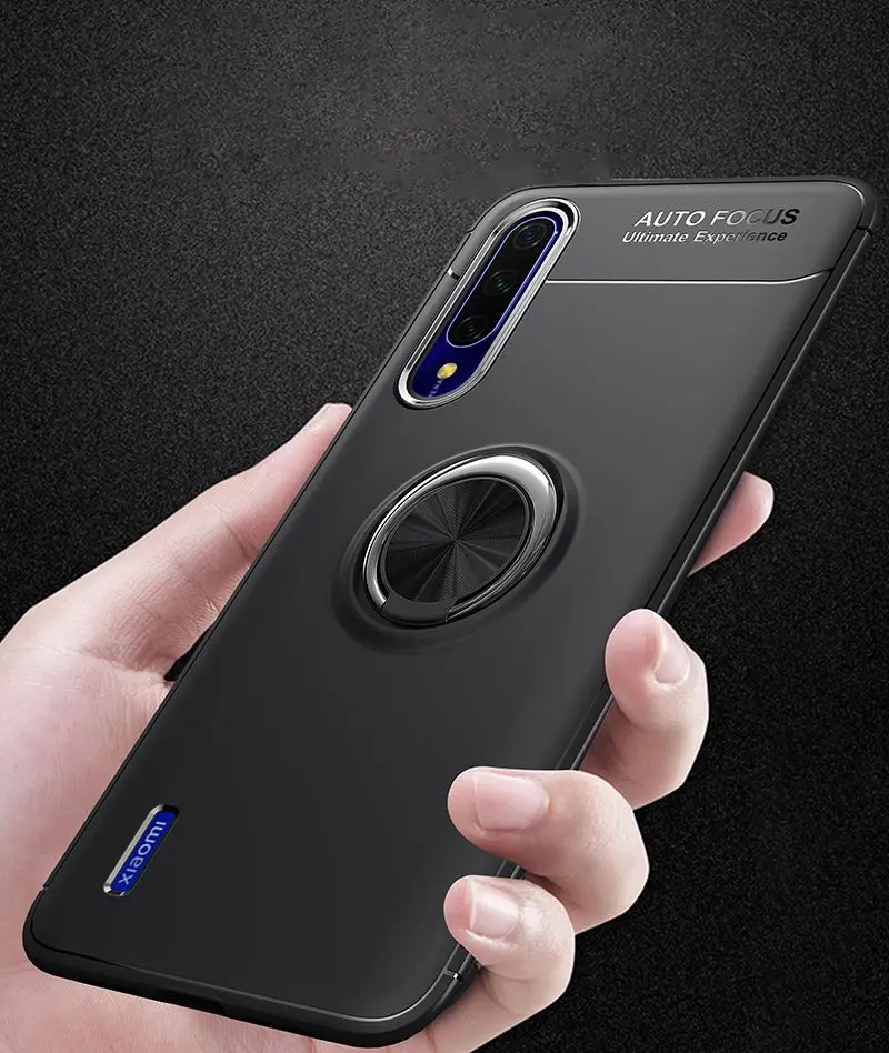 Для xiaomi 9 mi9SE MI8 8SE металлический Невидимый кольцевой кронштейн TPU чехол для xiaomi CC9 xiaomi CC9E Магнитный поглощающий чехол