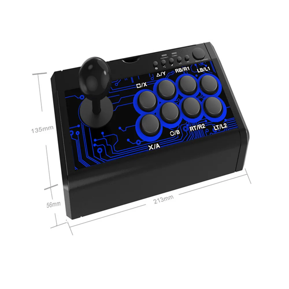 Проводной игровой джойстик Rocker Retro аркадная станция 7 в 1 противотуманная