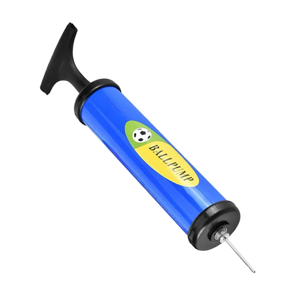 

6-in Plastic Football Soccer Air Pump Inflatable Ball Hand Air Pump Mini PVC Balloon Pump Double-purpose Ball Maintenance Kit