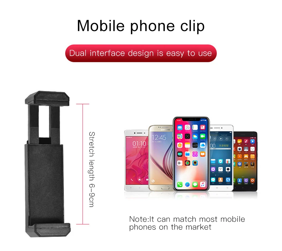 MAMEN светодиодный светильник для селфи в фотостудии Настольный с регулируемой