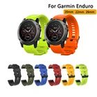 Ремешок для наручных часов Garmin Enduro силиконовый ремешок для смарт-часов Garmin Fenix 6 6S 6X Pro 5 5X 5S 5S плюс 3HR 935 наручных часах ремешок на запястье